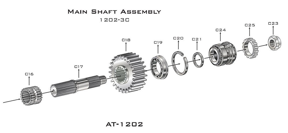 FULLER 17403 MAINSHAFT